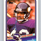 1988 Topps #150 D.J. Dozier RC Rookie Vikings NFL Football Image 1