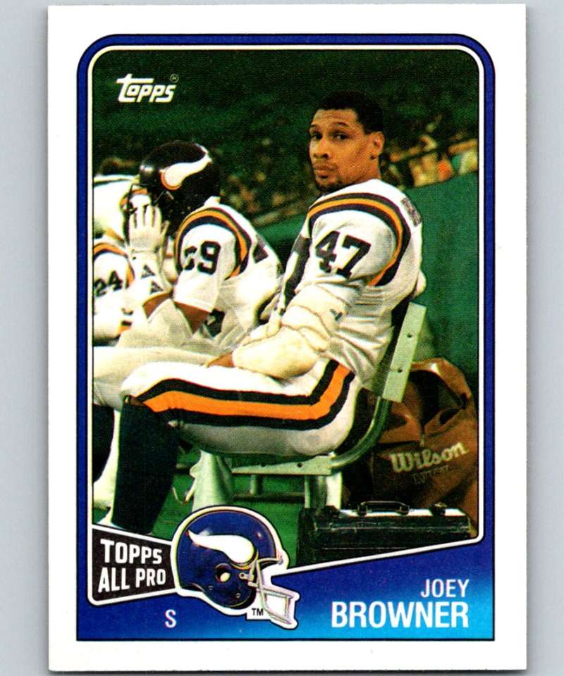 1988 Topps #160 Joey Browner Vikings NFL Football
