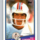 1988 Topps #184 Rich Camarillo Patriots NFL Football Image 1