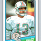 1988 Topps #190 Dan Marino Dolphins NFL Football
