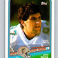 1988 Topps #198 John Bosa RC Rookie Dolphins NFL Football Image 1