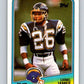1988 Topps #207 Lionel James Chargers NFL Football Image 1