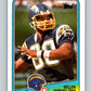 1988 Topps #209 Kellen Winslow Chargers NFL Football