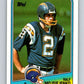1988 Topps #210 Ralf Mojsiejenko Chargers NFL Football Image 1