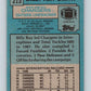 1988 Topps #213 Billy Ray Smith Chargers NFL Football Image 2