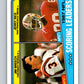 1988 Topps #218 Jim Breech/Jerry Rice Scoring Leaders NFL Football Image 1
