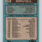 1988 Topps #220 Buffalo Bills Jim Kelly Bills TL NFL Football Image 2