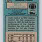 1988 Topps #224 Andre Reed Bills NFL Football