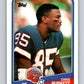 1988 Topps #225 Chris Burkett RC Rookie Bills NFL Football Image 1