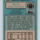 1988 Topps #225 Chris Burkett RC Rookie Bills NFL Football Image 2