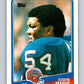 1988 Topps #229 Eugene Marve Bills NFL Football Image 1