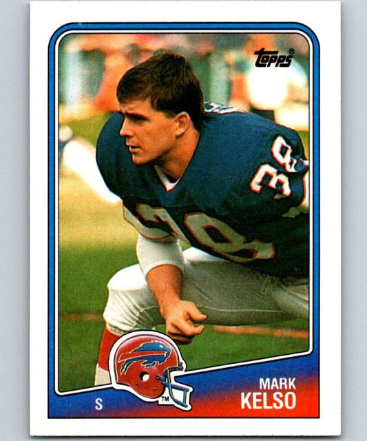 1988 Topps #231 Mark Kelso RC Rookie Bills NFL Football Image 1
