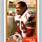 1988 Topps #256 Freddie Joe Nunn Cardinals NFL Football Image 1