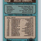 1988 Topps #259 Herschel Walker Cowboys TL NFL Football Image 2