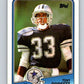 1988 Topps #262 Tony Dorsett Cowboys NFL Football