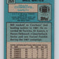 1988 Topps #269 Bill Bates Cowboys NFL Football
