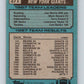 1988 Topps #271 Mark Bavaro NY Giants TL NFL Football Image 2
