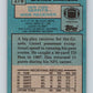 1988 Topps #276 Lionel Manuel NY Giants NFL Football Image 2