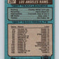 1988 Topps #287 Jim Everett LA Rams TL NFL Football Image 2