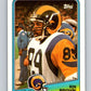 1988 Topps #290 Ron Brown LA Rams NFL Football Image 1