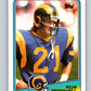 1988 Topps #299 Nolan Cromwell LA Rams NFL Football Image 1