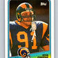 1988 Topps #300 Kevin Greene RC Rookie LA Rams NFL Football