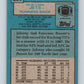 1988 Topps #304 Johnny Hector NY Jets NFL Football Image 2