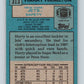 1988 Topps #313 Harry Hamilton NY Jets NFL Football Image 2