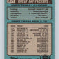 1988 Topps #314 Phillip Epps Packers TL NFL Football Image 2