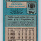 1988 Topps #317 Phillip Epps Packers NFL Football Image 2