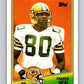 1988 Topps #319 Frankie Neal Packers NFL Football Image 1