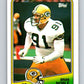 1988 Topps #321 Brian Noble RC Rookie Packers NFL Football