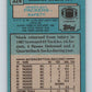 1988 Topps #324 Mark Murphy Packers NFL Football Image 2