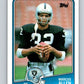 1988 Topps #328 Marcus Allen LA Raiders NFL Football Image 1