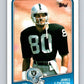 1988 Topps #329 James Lofton LA Raiders NFL Football Image 1