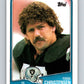 1988 Topps #330 Todd Christensen LA Raiders NFL Football Image 1