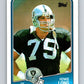 1988 Topps #333 Howie Long LA Raiders NFL Football