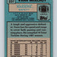 1988 Topps #337 Vann McElroy LA Raiders NFL Football Image 2
