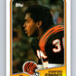 1988 Topps #342 Stanford Jennings RC Rookie Bengals NFL Football Image 1