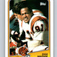 1988 Topps #343 Eddie Brown Bengals NFL Football Image 1