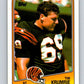 1988 Topps #347 Tim Krumrie RC Rookie Bengals NFL Football