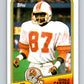 1988 Topps #355 Gerald Carter Buccaneers NFL Football Image 1