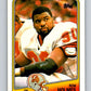 1988 Topps #358 Ron Holmes RC Rookie Buccaneers NFL Football Image 1