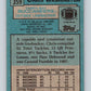 1988 Topps #359 Chris Washington Buccaneers NFL Football Image 2