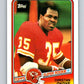 1988 Topps #363 Christian Okoye RC Rookie Chiefs NFL Football