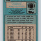 1988 Topps #366 Carlos Carson Chiefs NFL Football Image 2
