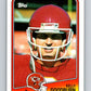 1988 Topps #367 Kelly Goodburn RC Rookie Chiefs NFL Football Image 1