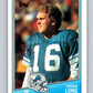 1988 Topps #373 Chuck Long Lions NFL Football Image 1