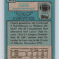 1988 Topps #373 Chuck Long Lions NFL Football Image 2