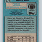 1988 Topps #377 Gary Lee RC Rookie Lions NFL Football Image 2
